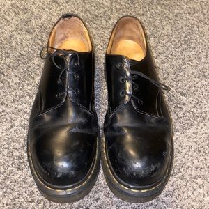 VINTAGE Dr. Marten’s Oxford Steel Toes (Made in England) - Mens UK 11